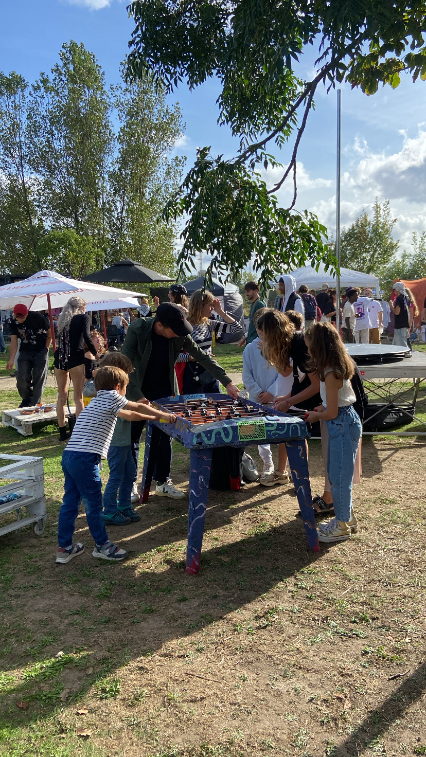 Le Plateau présente son projet lors d'un événement local